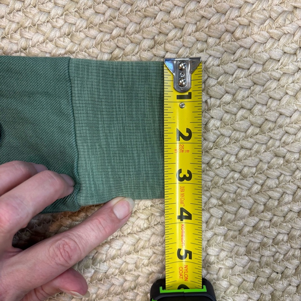 Anthropologie Hei Hei Green Lightweight Full Zip Bomber Jacket XXSP Petite - Picture 11 of 13